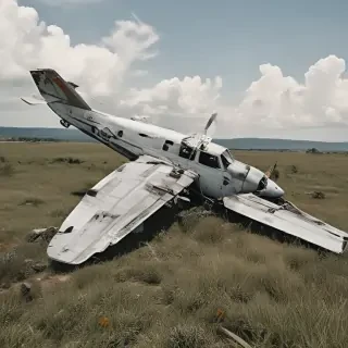 crashed plane png