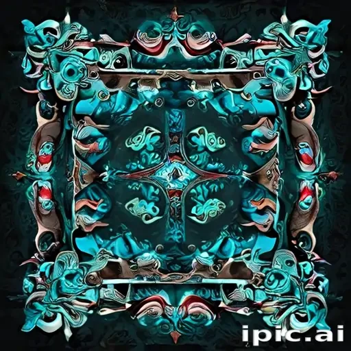 turquoise background