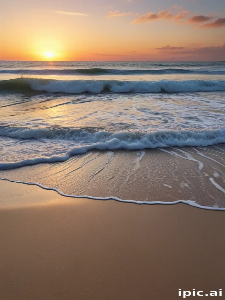 beach iphone