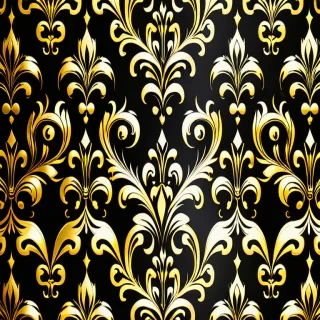 wallpaper black gold