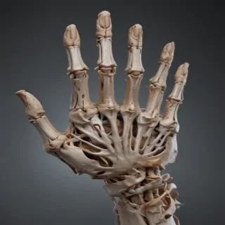 skeleton hands png