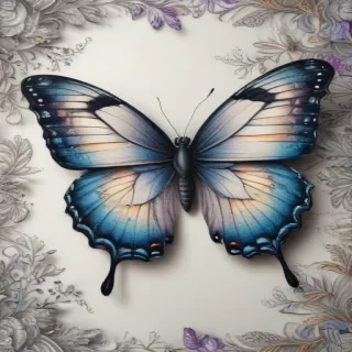 buttefly drawing