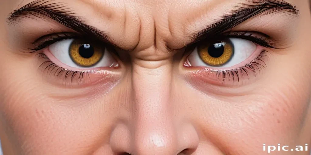 angry face