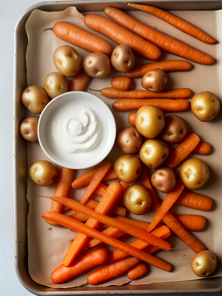 air fry potatoes and carrots