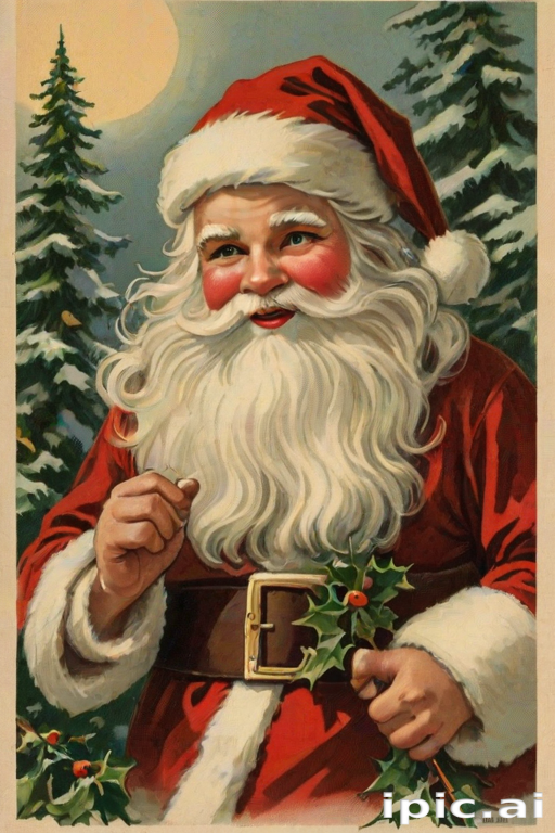 vintage santa images
