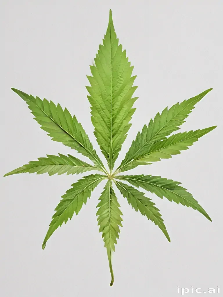 marijuana leaf transparent background