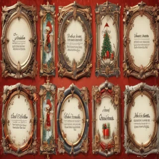 christmas clip art frames