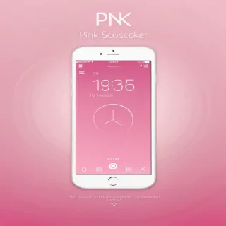 pink lockscreen