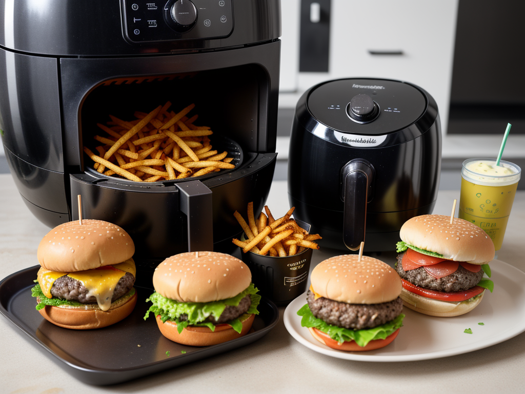 impossible burgers in air fryer