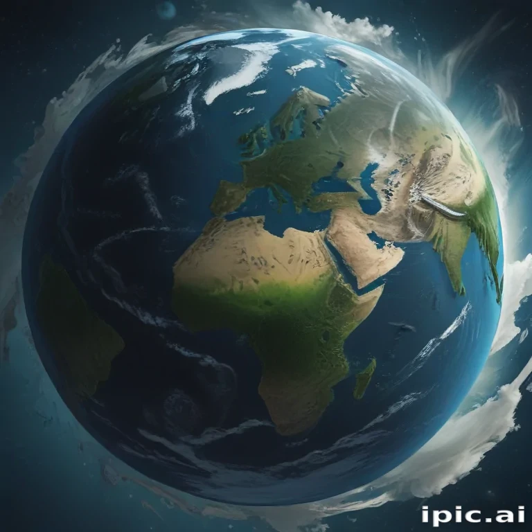 animated pic of earth