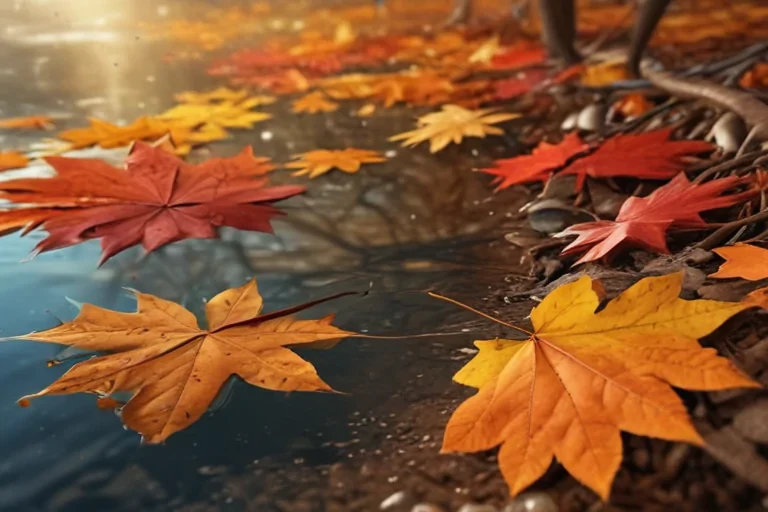autumn leaves iphone wallpaper