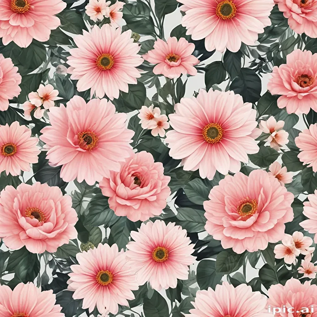 aesthetic flowers png