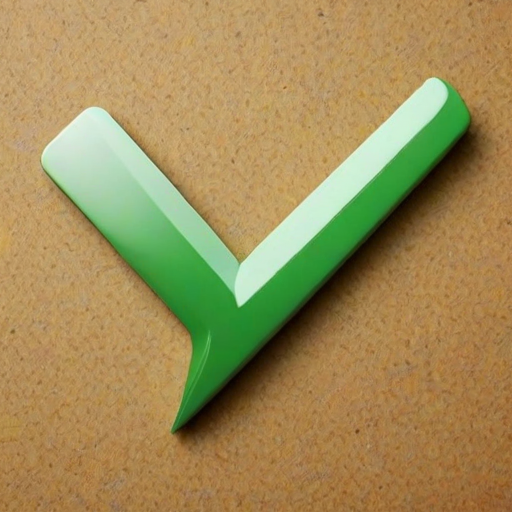 green check mark