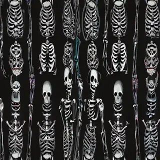 skeleton wallpaper