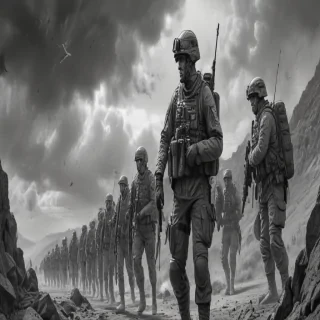 army drawing