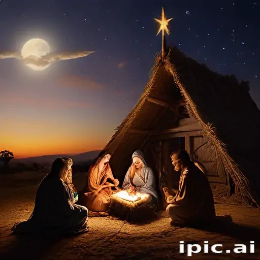 free nativity scene background images