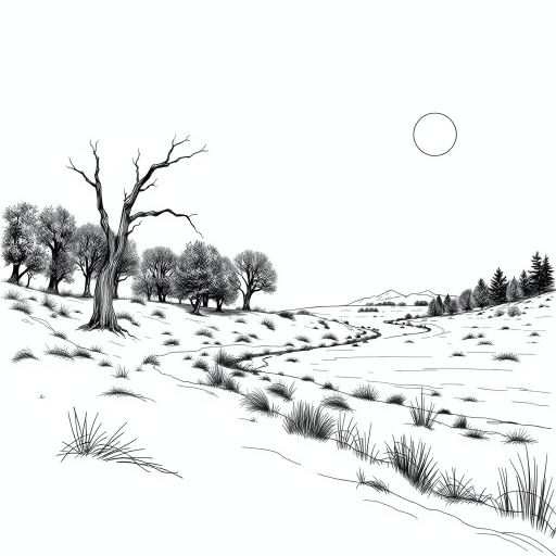 drawings black and white