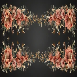 clipart floral border