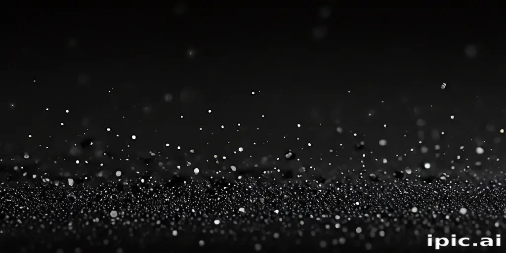 sparkling black background