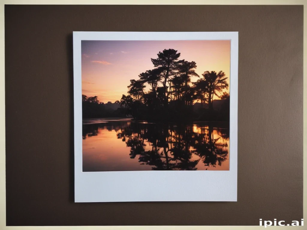 aesthetic polaroid frame