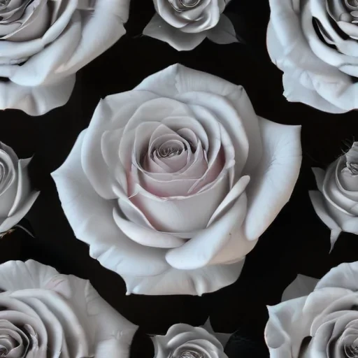 rose with black and white background