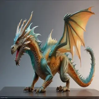 transparent dragon