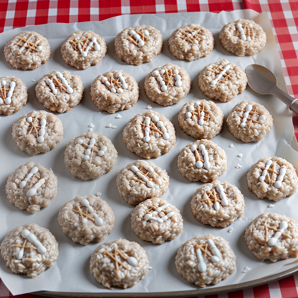 no bake rice krispie cookies