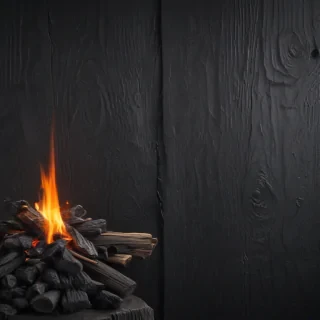 black wood background