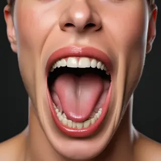 mouth open png