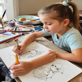 kids drawing