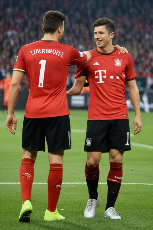 Lewandowski Friend Romantic Robert Lewandowski came on his friend