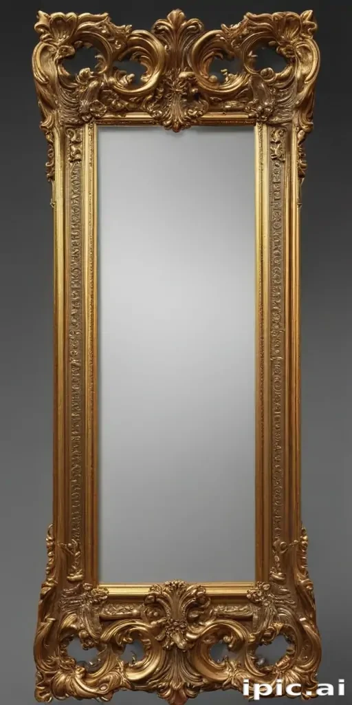 transparent background gold border