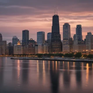chicago skyline png