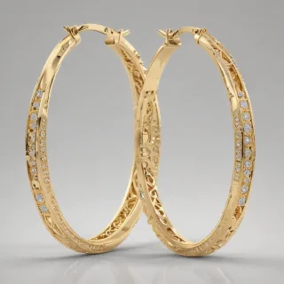 hoop earrings png