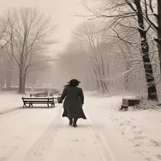 vintage winter pictures