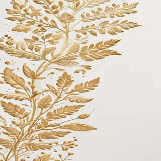 white background gold