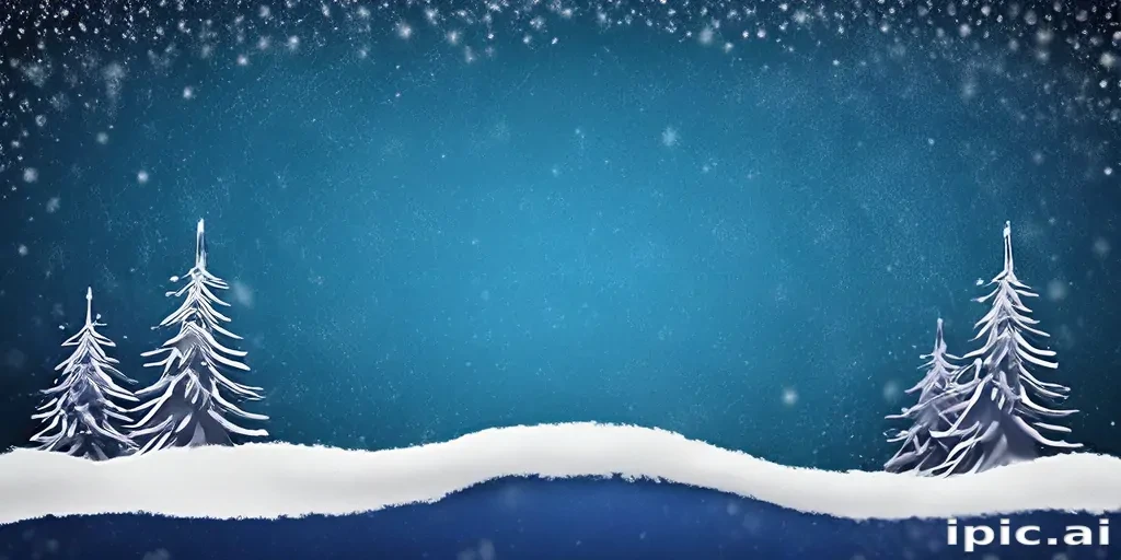 blue christmas bg