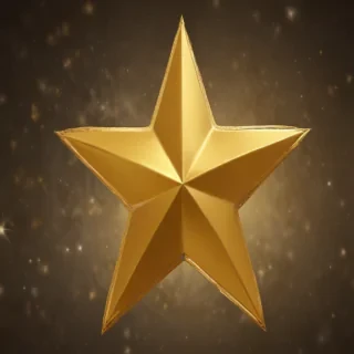 gold star background