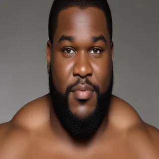 fat man black