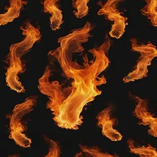 fire clear background