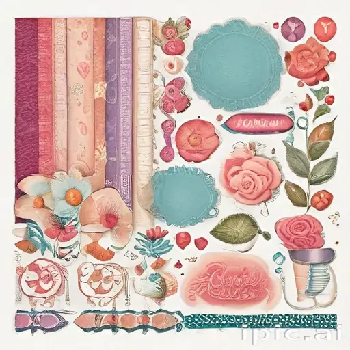 scrapbook stickers png