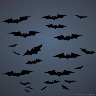 images of bats for halloween