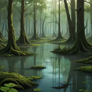 swamp background