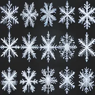 free snowflake clip art