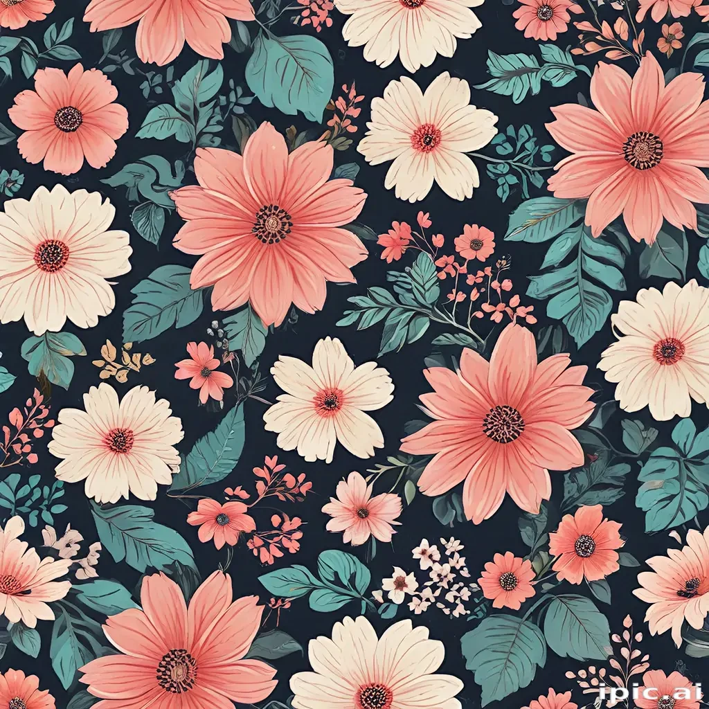 floral computer background