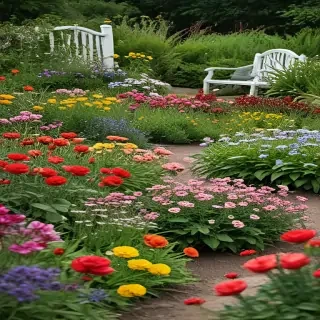 flower garden