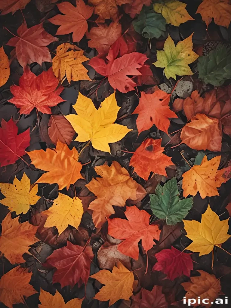autumn leaves iphone wallpaper