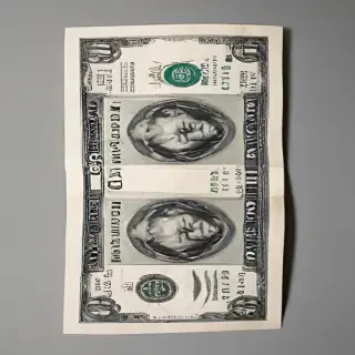 money with transparent background
