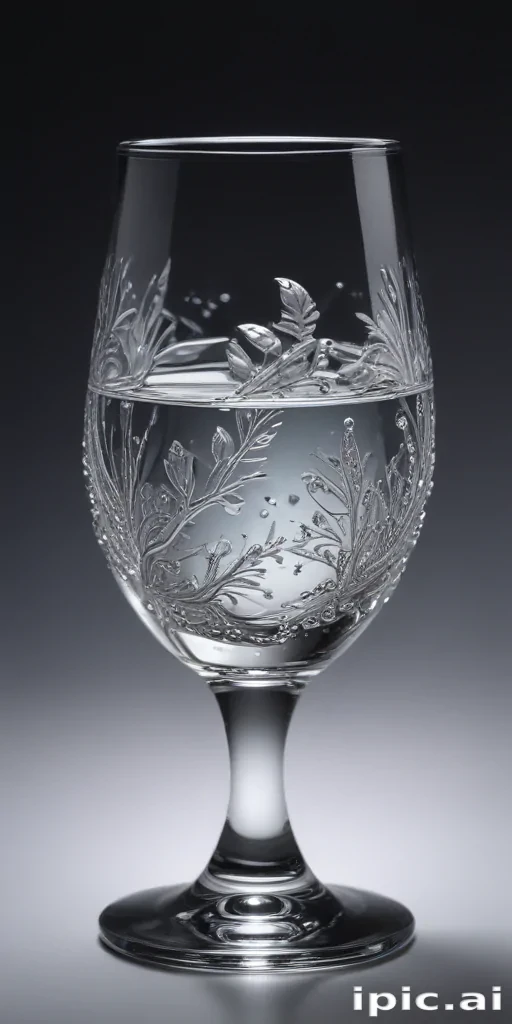 sparkling transparent
