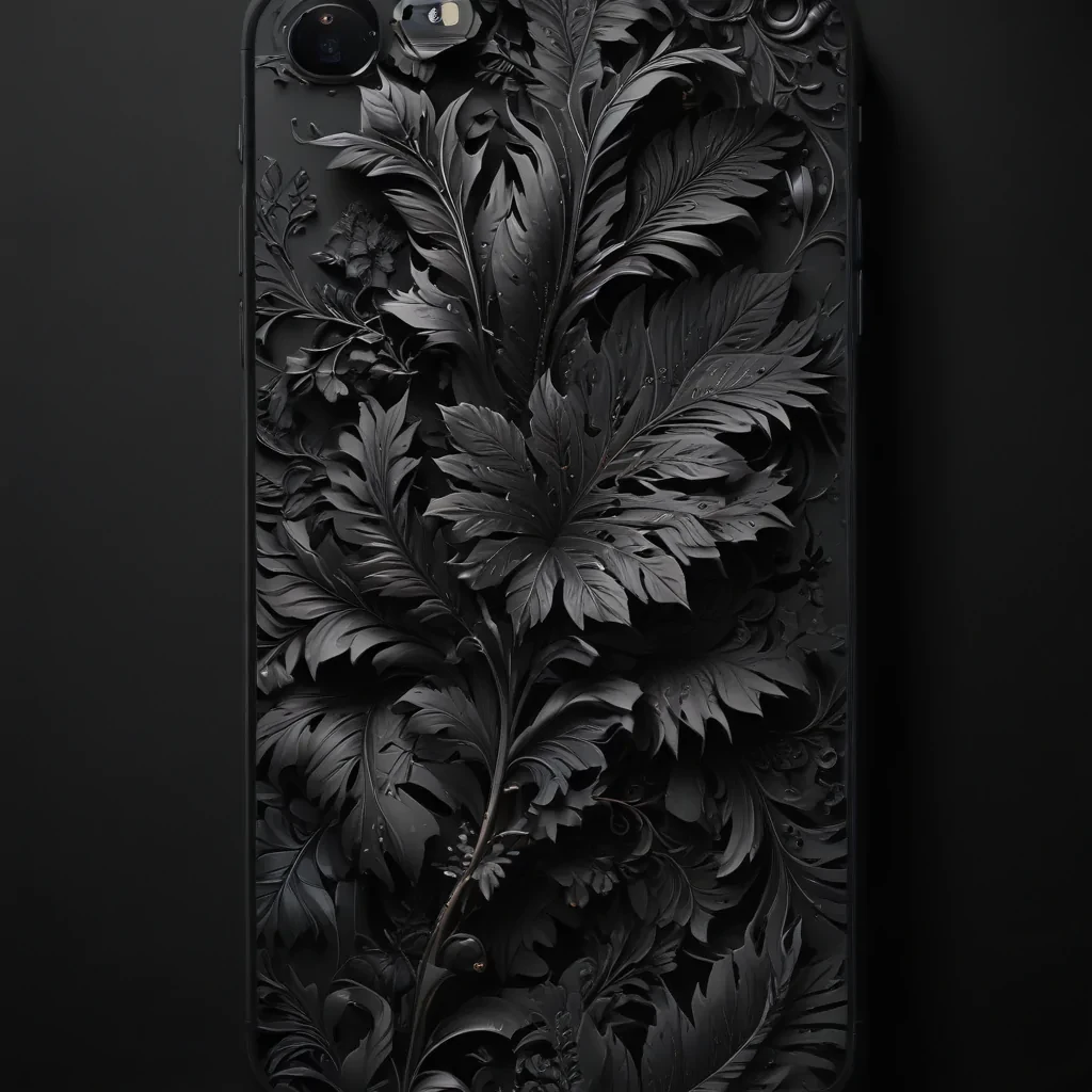 black wallpaper for mobile